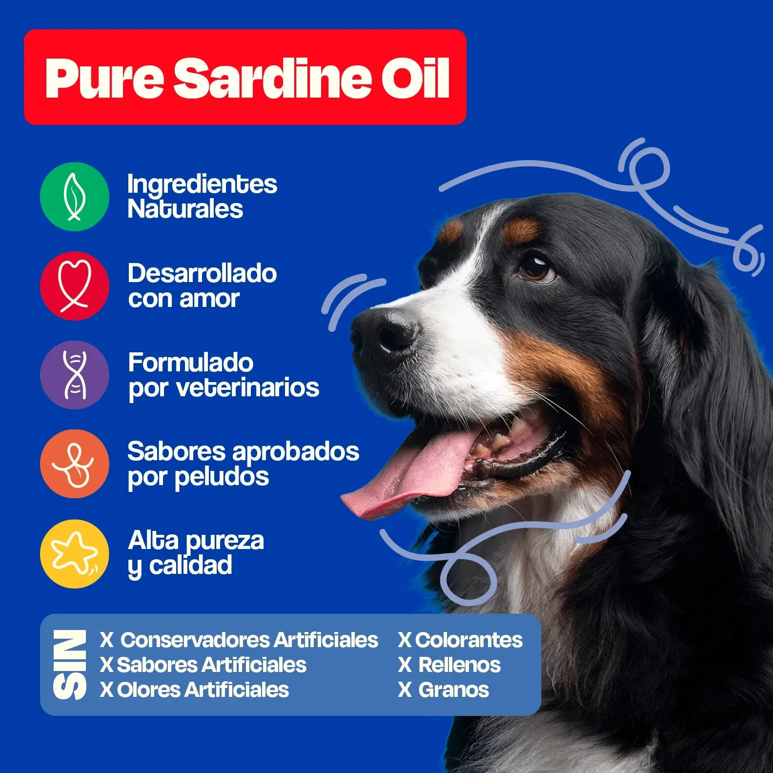Aceite de Sardina para Perro - Pure Sardine Oil - Image 5