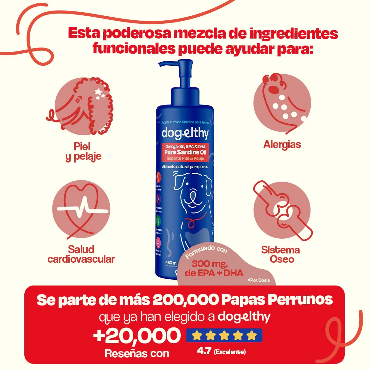 Aceite de Sardina para Perro - Pure Sardine Oil - Image 7