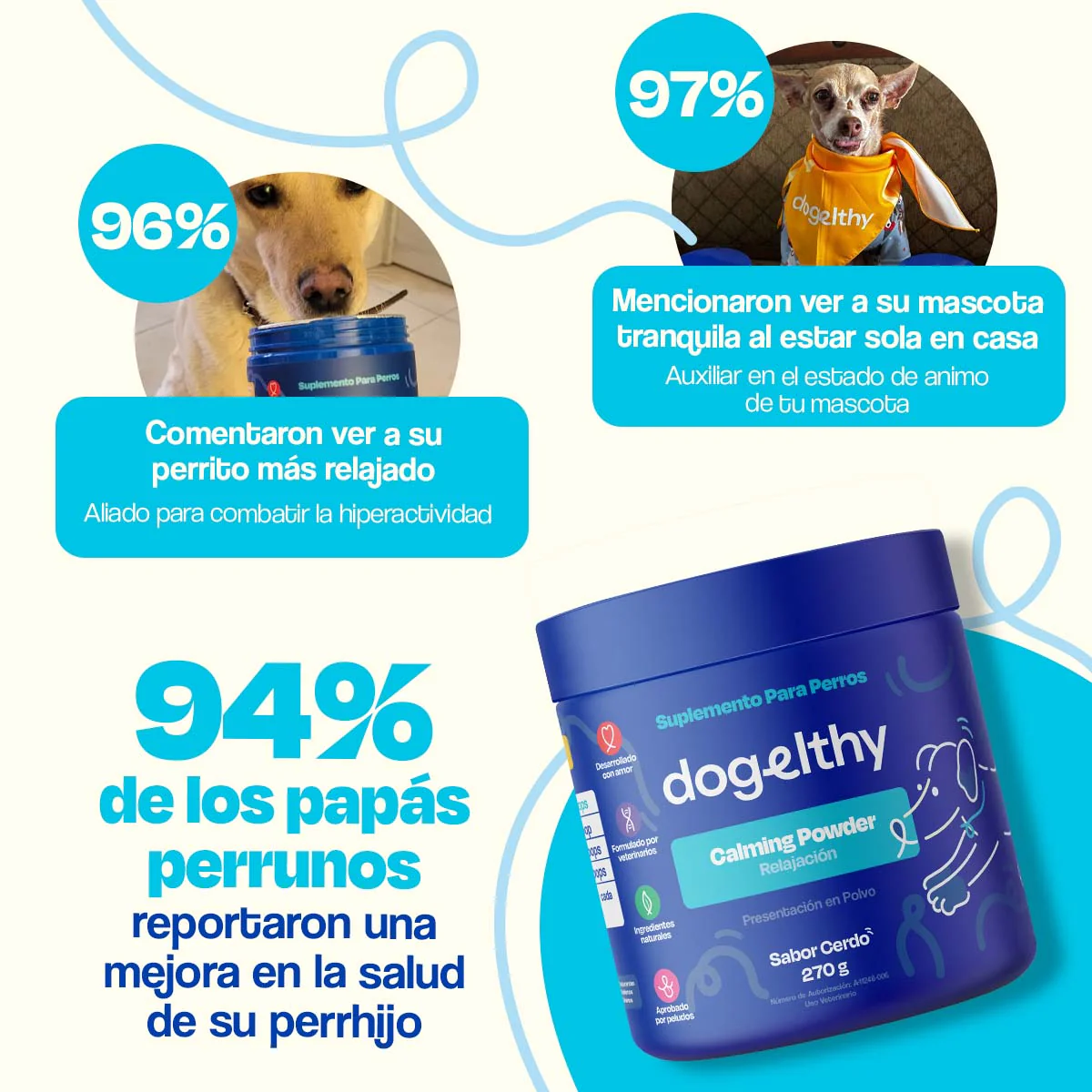 Suplemento Calmante para Perros - Calming Powder - Image 15