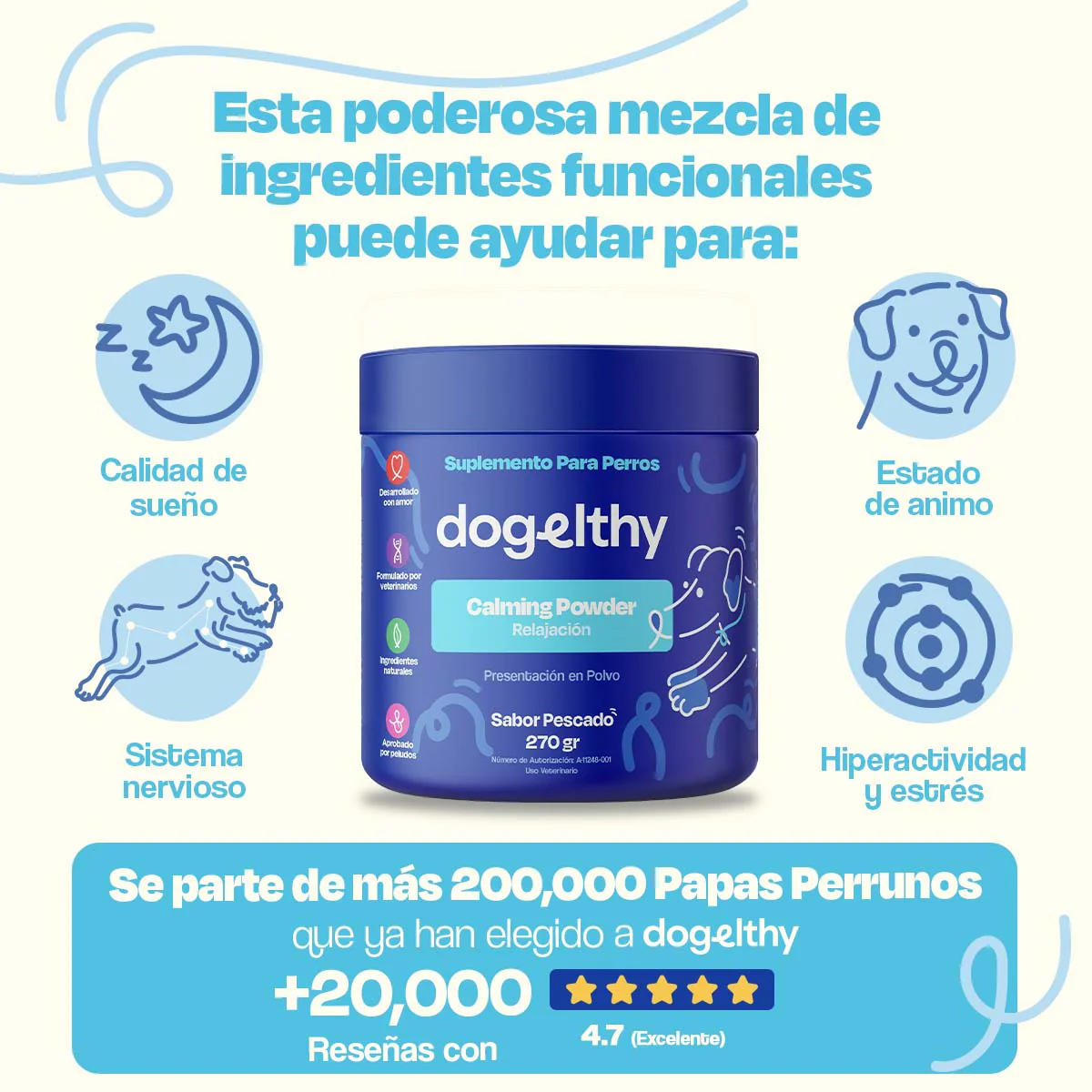 Suplemento Calmante para Perros - Calming Powder - Image 6