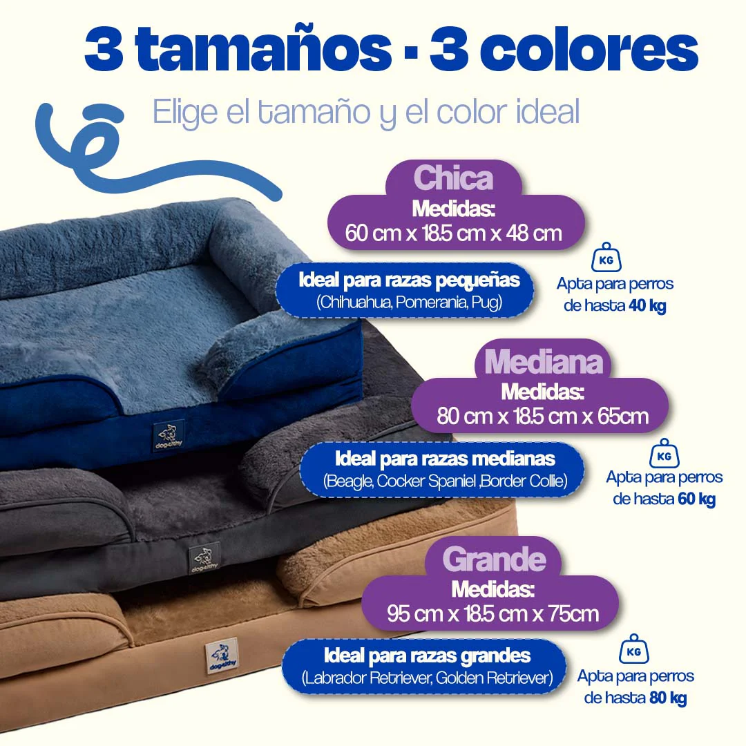 Cama Ortopédica para perros de Memory Foam para la Salud Articular - Image 14