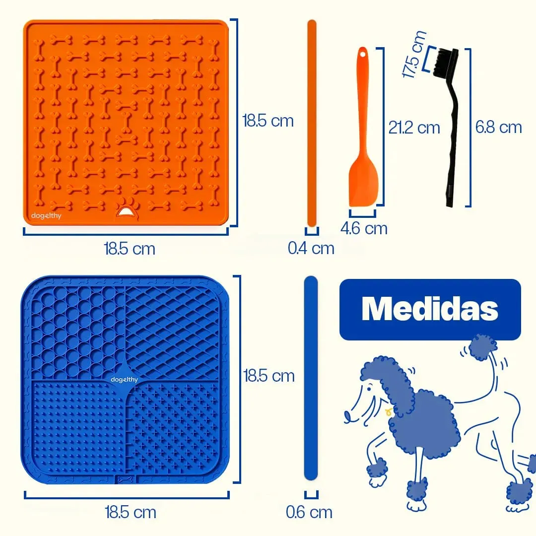 Set de 2 Lick Mats / Tapetes para Lamer - Image 5