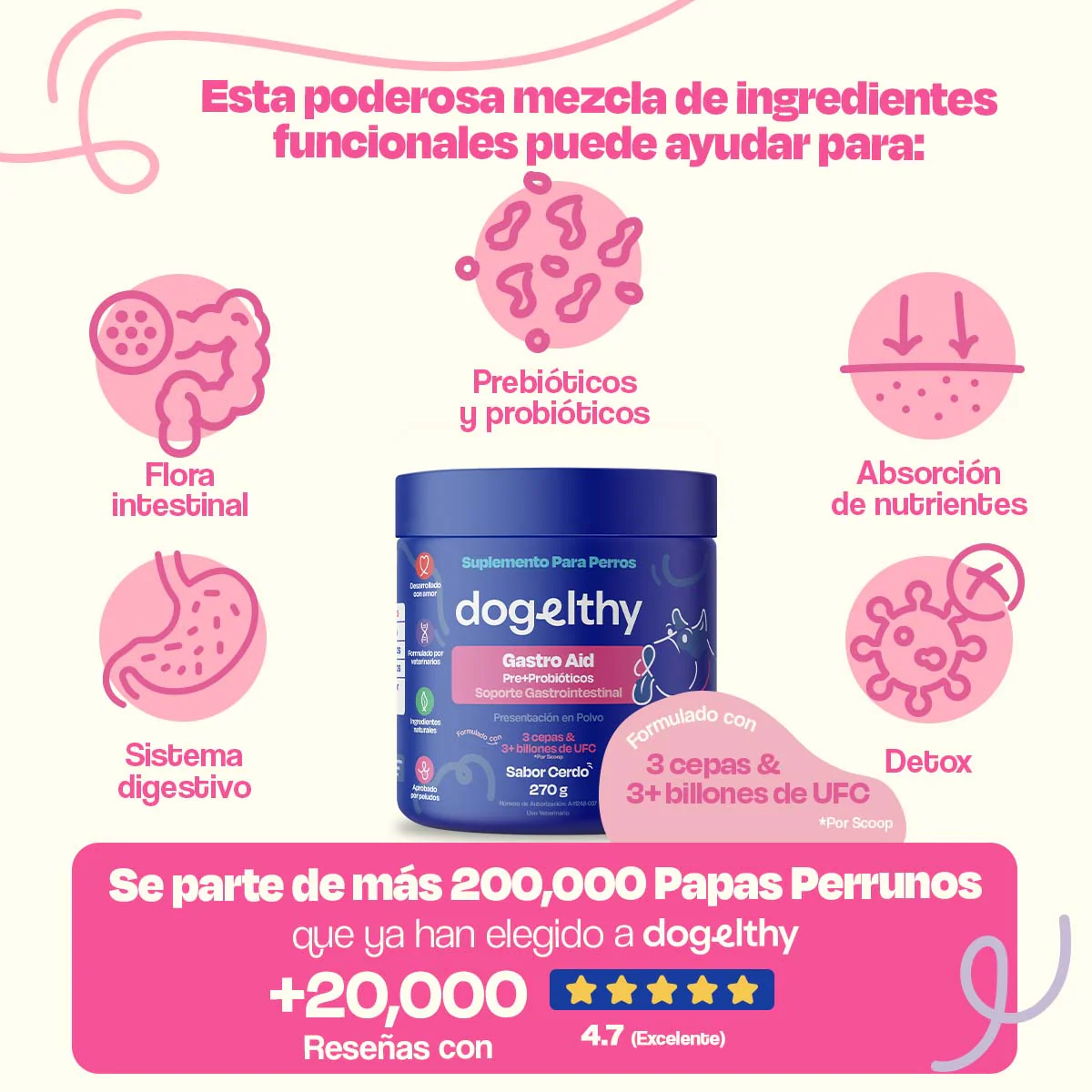 Probióticos para Perros - Gastro Aid - Image 15