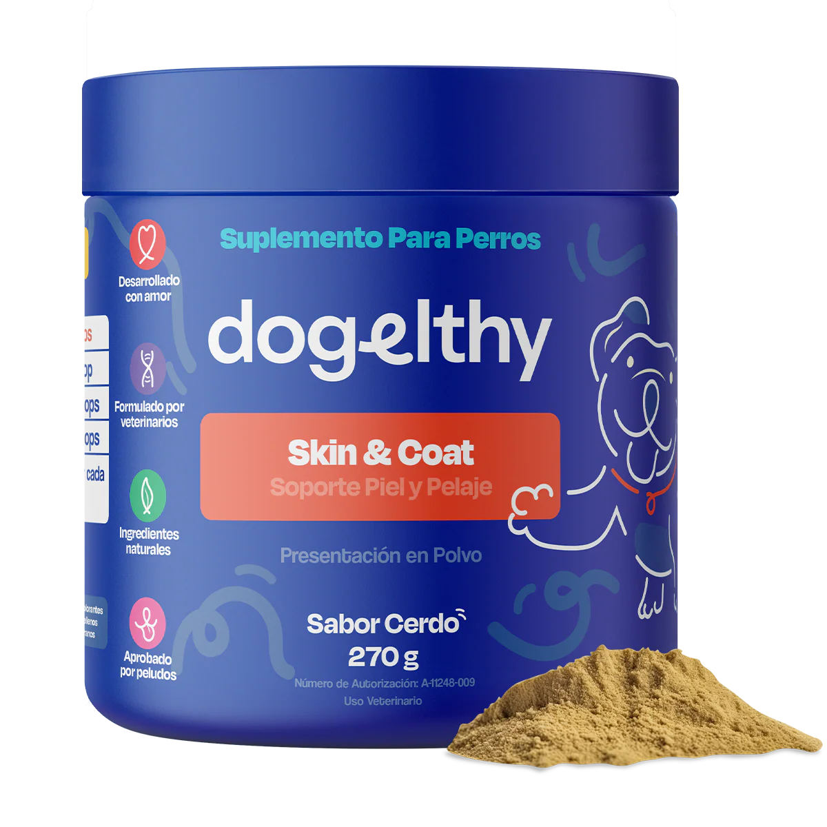 Suplemento para Pelaje y Piel de Perro - Skin and Coat - Image 10