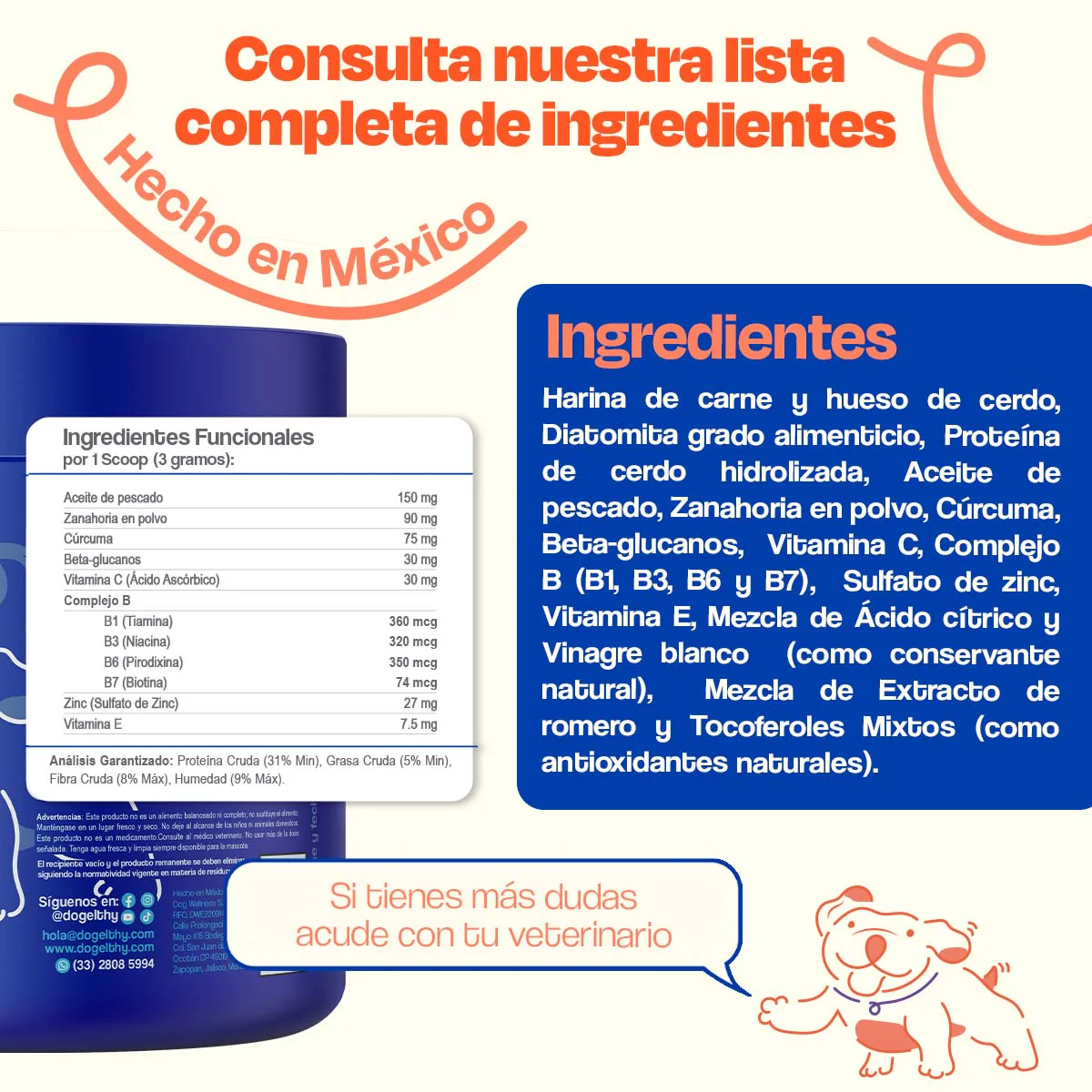 Suplemento para Pelaje y Piel de Perro - Skin and Coat - Image 15