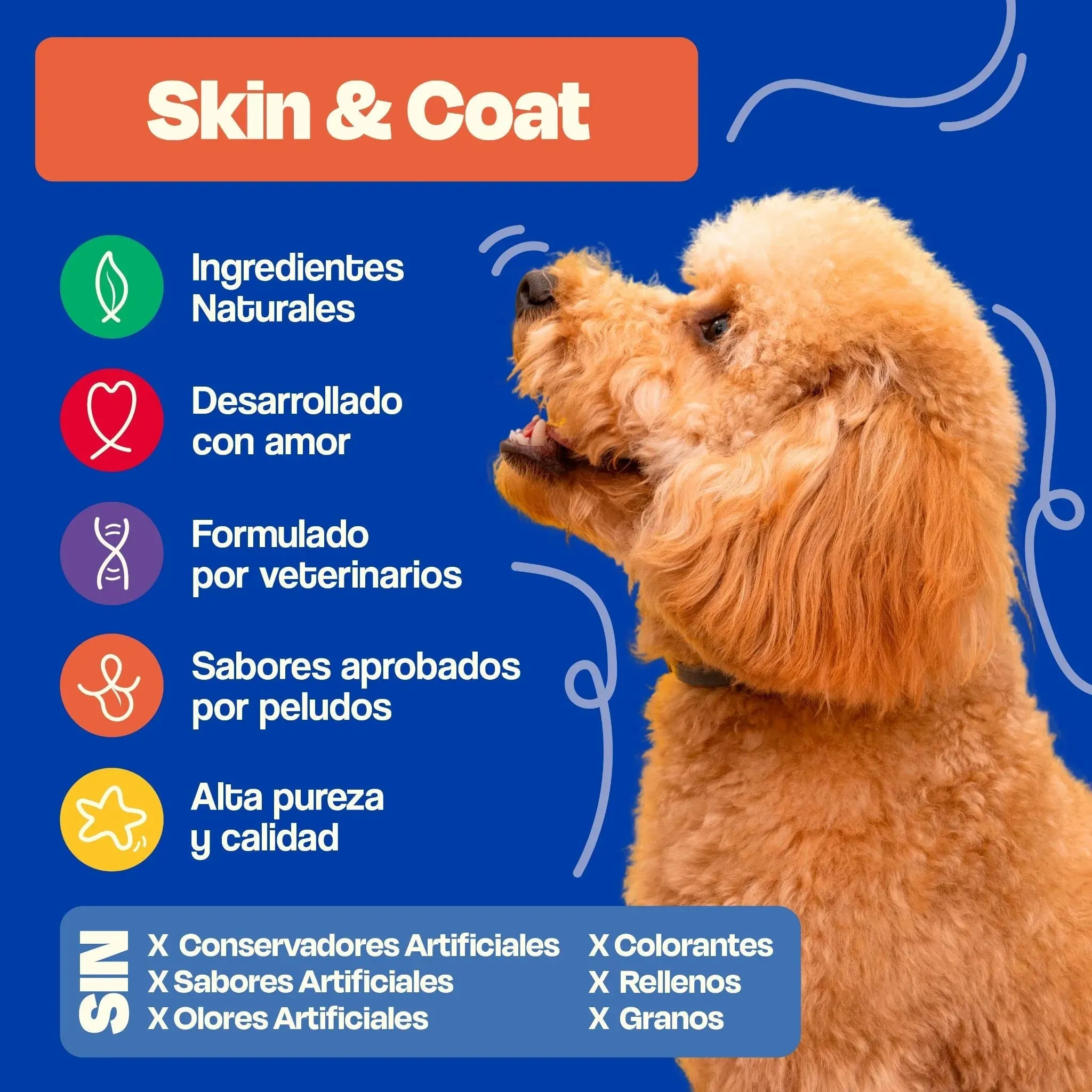 Suplemento para Pelaje y Piel de Perro - Skin and Coat - Image 19