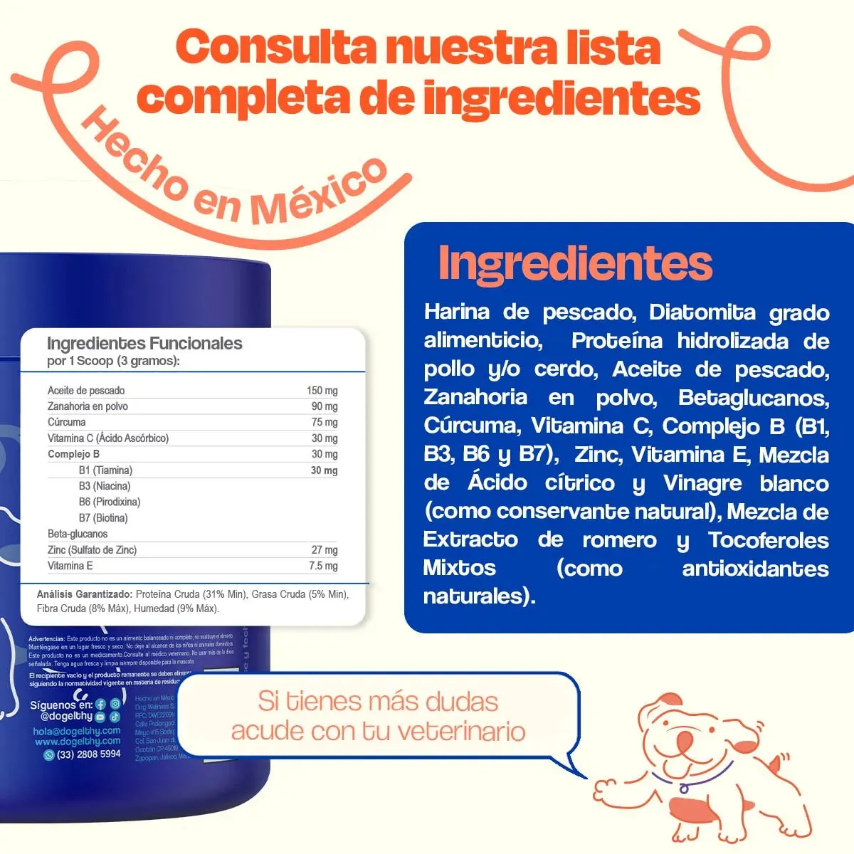 Suplemento para Pelaje y Piel de Perro - Skin and Coat - Image 7